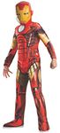 Rubies Costume Marvel Universe Classic Collection Avengers Assemble Deluxe Muscle-Chest Iron Man, 56-60-Inch Tall