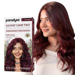 Paradyes Ruby Rush No Bleach Hair Tint | Glossy Hair Color | Visible on Virgin Black Hair | Natural-Looking, Glossy Finish | PPD-Free