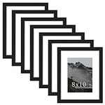 Picrit 8x10 Picture Frame Set of 7,