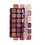 Revolution Beauty London Makeup Eyeshadow Palette, Highly Pigmented includes 18 shades, Long Wearing and Easily Blendable Eye with Shimmary and Matte Finish, Forever Flawless Allure - 19g