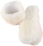 [2 Pairs] Australian Sheepskin Replacement Insoles for Women Men, Fleece Wool Winter Warm Cozy Fluffy Thick Fleece Inserts for Shoes Boots Slippers, Men 9.5/Eu44/Length 27cm, 8.5