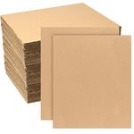 SINJEUN 150 Pack 11 x 8.5 Inch Corrugated Cardboard Sheets, Brown Kraft Cardboard Sheets for Crafts, Flat Cardboard Filler Insert Sheet Pads for Packing, Mailing, Moving…