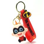 Daiyamondo Perfect Cute Panda | Anime | Silicon 3d Rubber keychain Suitable for Bag Charms | keychain for bike | key rings for car | gifts for girls (Incredible Baby Boy)