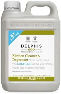 Delphis Eco Heavy Duty Degreaser - Plant-based, Vegan Degreaser Cleaning Spray, Free from Fragrances, Dyes and Petroleum Solvents, 2 Litres, White