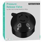 ZoneFly Pressure Release Valve Compatible with Power Cooke Pressure Cooker XL Including PPC770, PPC773, PPC780, PPC790, PCXL-PRO6