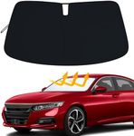 Premium Car Windshield Sun Shade for 2018-2022 Honda Accord Front Window Sun Visor Reflector 310T Thickened Blocks UV Rays Foldable Sunshade Car Interior Protection Accessories