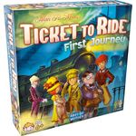 Ticket to Ride - First Journey (English) - Board Games - Strategy/Family - Games for Kids and Family - Ages 6+ - 2 to 4 Players - 15 to 30 Minute Playtime - Made by Asmodee