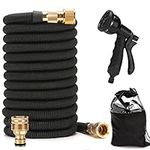 Yurayisen Flexible Garden Hose Pipe 100FT,Expandable Garden Hose Pipe Spray,Expanding Water Hose with 8 Function Nozzle,Hose Set Water Pipes for Garden Car Pet Cleaning