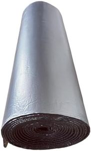 Car Heat Sound Deadening Insulation Mat,394 Mil 108 Sqft Automobile Sound Deadening & Heat Insulation Material for Auto Hood Engine Roof Door and Trunk,40in x 394in, Aluminum Foil Finish