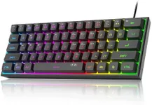 MageGee Mini 60% Gaming Keyboard, R