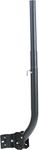 Channel Master CM-3090 Telescoping Universal Antenna Mast Pole Adjustable Roof Mount to Wall, Eave, Attic, Chimney on Flat, Slanting or Vertical Surface