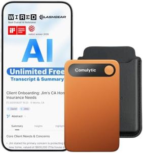Comulytic Note Pro AI Voice Recorder, Orange