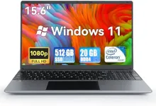 URAO 15.6 Inch Laptop,20GB DDR4 512