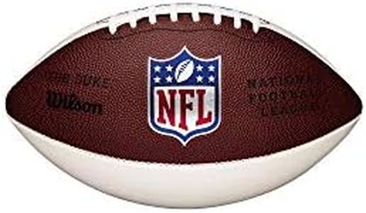 Wilson NFL Mini Autograph Football - Mini, Brown/White