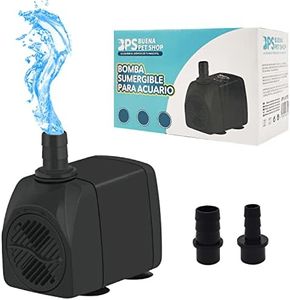 BPS Bomba Sumergible para Acuario Bomba Filtro para Pecera Submersible Pump Fish Tank (8W) BPS-6171