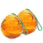 Spherical Wasp Trap 2 Pcs - Waterproof Wasp Nest Killer, Hornet Catcher, Bee Catcher, Fly Trap, Eco Fly Deterrent Outdoor & Indoor, Reusable & Easy to Clean