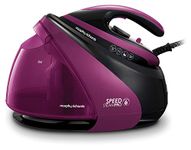 Morphy Richards 332102 Steam Generator Iron with a Power of 3000W Speed Pro Pressurised-332102, Ceramic, Mulberry, 160g