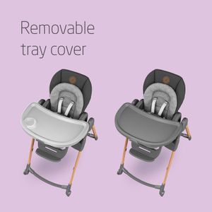 Maxi-Cosi Minla Highchair – Adjustable, Essential Graphite