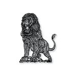 Great black and white lion Apple MacBook vinyl skin sticker decal