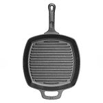 Winco CAGP-10S Cast Iron Pan, Black