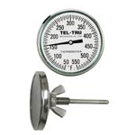 Tel-Tru BQ225 Barbecue Pit Thermometer, 5.1cm dial and 2-1.3cm stem