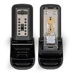 Key Safe™ Supra P500 Pro Key Safe Pro Police Preferred Outdoor with Anti- Tamper Plate Wall Mounted Push Button Key safe. Lock box for keys, fobs and access cards