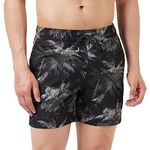 BILLABONG Boys Island 16 Lb Board Shorts, Black, M EU