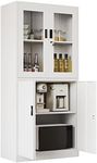 Yizosh Metal Storage Cabinet with G