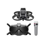 DJI Avata Fly Smart Combo (DJI FPV Goggles V2) - First-Person View Drone UAV Quadcopter with 4K Stabilized Video, Super-Wide 155° FOV, Built-in Propeller Guard, HD Low-Latency Transmission, Emergency Brake and Hover, Black