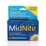 MidNite Natural Sleep Aid Chewable Tablets - Cherry Flavoured | Contains Melatonin, Chamomile, Lavender & Lemon Balm | Treatment for Occasional Sleeplessness | Non-habit Forming | 30 Tablets