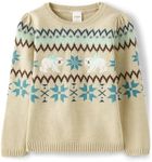 Gymboree Girls' and Toddler Long Sleeve Sweaters, Lots of Hearts, 5T, Nordic Fairisle, 12-18 Months