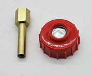 Kerlista,Bolt 5/16" Left Handed Thread Spool Retainer and Trimmer Head Shaft Adaptor fits for k791-153577 Ttrimmer Head with Oregon, Homelite, Ryobi 308210008. Toro String Trimmer Head(Red)