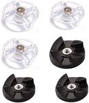 Sduck 3pcs Base Gears & 3pcs Blade Gears Replacement Parts for 250w / 300w Magic Bullet Blender Juicer Mixer