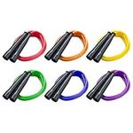 Champion Sports Pro Licorice Speed Jump Rope, 6-Feet