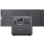 BLUETTI Solar Generator AC180 with PV350 Solar Panel Included, 1152Wh Portable Power Station w/ 4 1800W (2700W Surge) AC Outlets, LiFePO4 Emergency Power for Camping, Off-grid, Power Outage