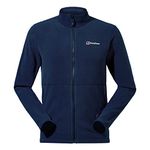 Berghaus Men's Prism Micro InterActive Polartec Fleece Jacket, Added Warmth, Extra Comfortable, Dusk, M