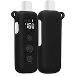 kwmobile Case Compatible with BOUSNIC Shock Collar (650A) - GPS Handset Navigation System Soft Silicone Skin Protective Cover - Black