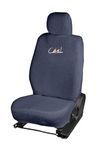 Cool 'n' Cool Premier Towel Car Seat Cover with Head Rests Compatible for Alto Old (Grey)