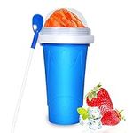 Color Land Slushy Cup DIY Sluhie Maker Cup Pinch Cups TIK TOK Frozen Magic Squeeze Cup Cooling Maker Cup Freeze Mug Milkshake Tools Portable Smoothie Mug