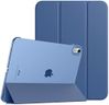 TiMOVO Case for iPad (A16) 11th Generation 11 Inch 2025/iPad 10th Generation 10.9 Inch 2022, Slim Stand Cover with Hard Translucent Back, Support Touch ID, Auto Wake/Sleep, Abyss Blue