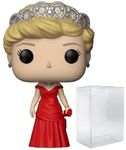 Funko The Royal Family - Princess Diana [Princess of Wales] Limited Edition Chase Pop! Vinyl Figure (Bundled with Compatible Pop Box Protector Case)