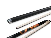 Champion Dragon Pool Cue Stick with Predator Uniloc Joint or 5/16/X18 Joint, Low Deflection Shaft, Kamui Tip or Tiger tip, Retail Price $225.00 (DL1 Black Dragon cue Unilock Joint, 17oz)