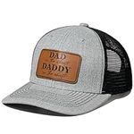 QYJ Daddy Leather Patch Cap, Dad in