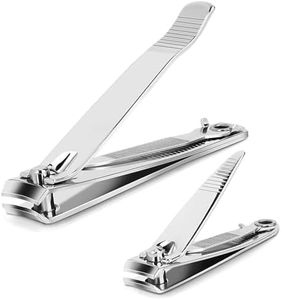 Nail Clippers Set, Ultra Sharp Stainless Steel Fingernail and Toenail Clipper Cutters,Travel Nail Kit for Men Women