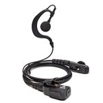 HYS Radio Earpiece Headset Compatible with Hytera HYT PD700 PD700G PD702 PD705 PD780 PD780G PD782 PD782G PD790EX PT580H Walkie Talkie, G Shape with PTT and Mic