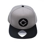 Cotton Soul Minions Gru Symbol Snapback Cap, Grey/Black, One Size