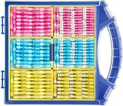 haisstronica 560PCS Heat Shrink Spade Connectors, AWG 22-10 Male Female Wire Spade Terminals, Quick Disconnect Wire Connectors Kit