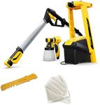 WAGNER Universal Sprayer W 950 FLEXiO - Electric Paint Sprayer for dispersion/latex paints, varnishes & glazes - interior usage, covers 15 m² - 5 min, 800 ml capacity, 630 W, 3.5 m hose