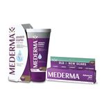 MEDERMA Stretch Mark Removal Therapy 50g & Advance Plus Scar Removal Gel 10g Combo