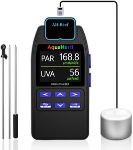 AH-Reef PAR Meter,Test PPFD,UVA w/m²,Waterproof Sensor,Show R,G,B% in Aquarium Light.Record PAR | UVA Distribution